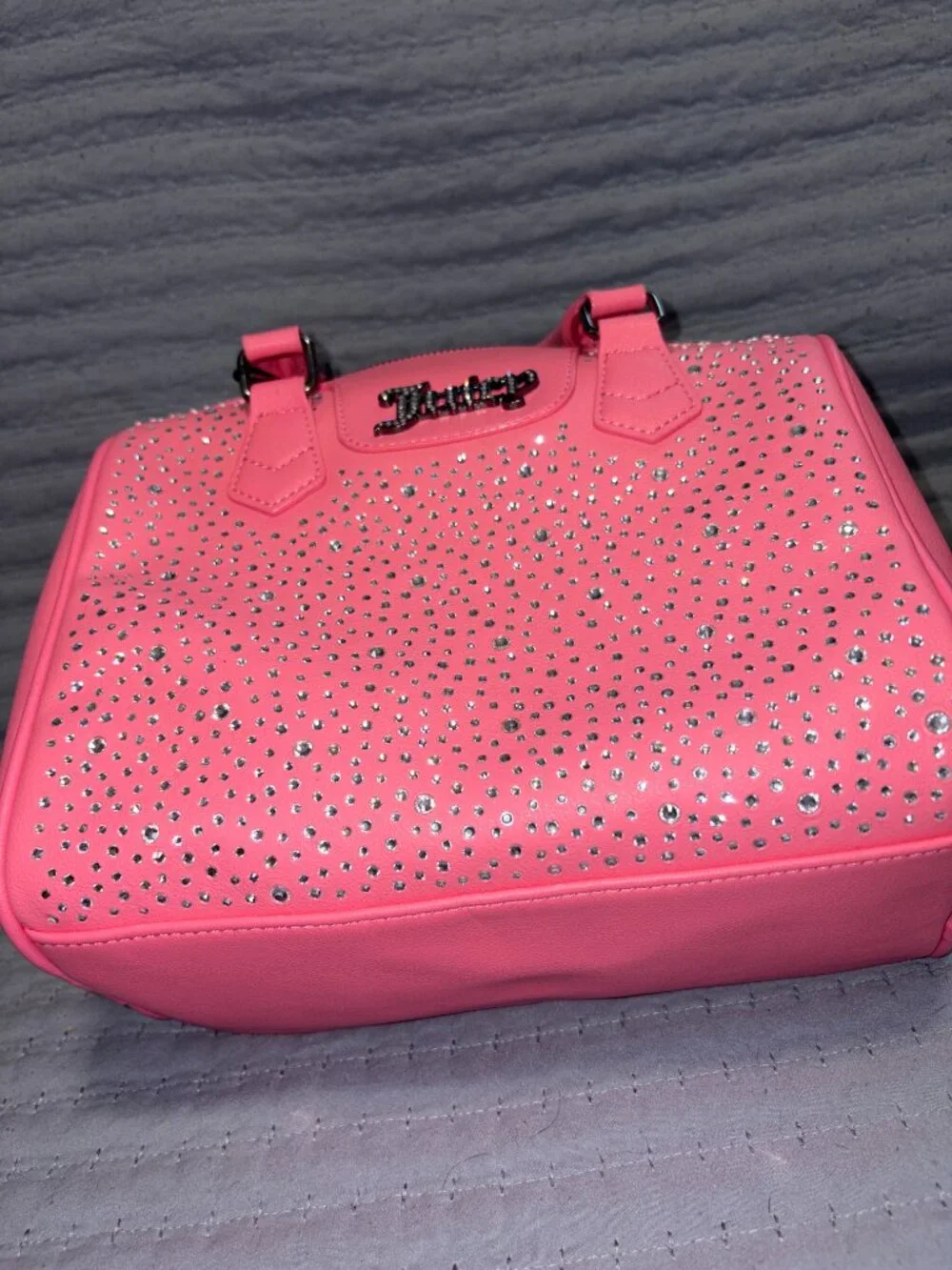 JUICY COUTURE LEMONADE DAZZEL SATCHEL